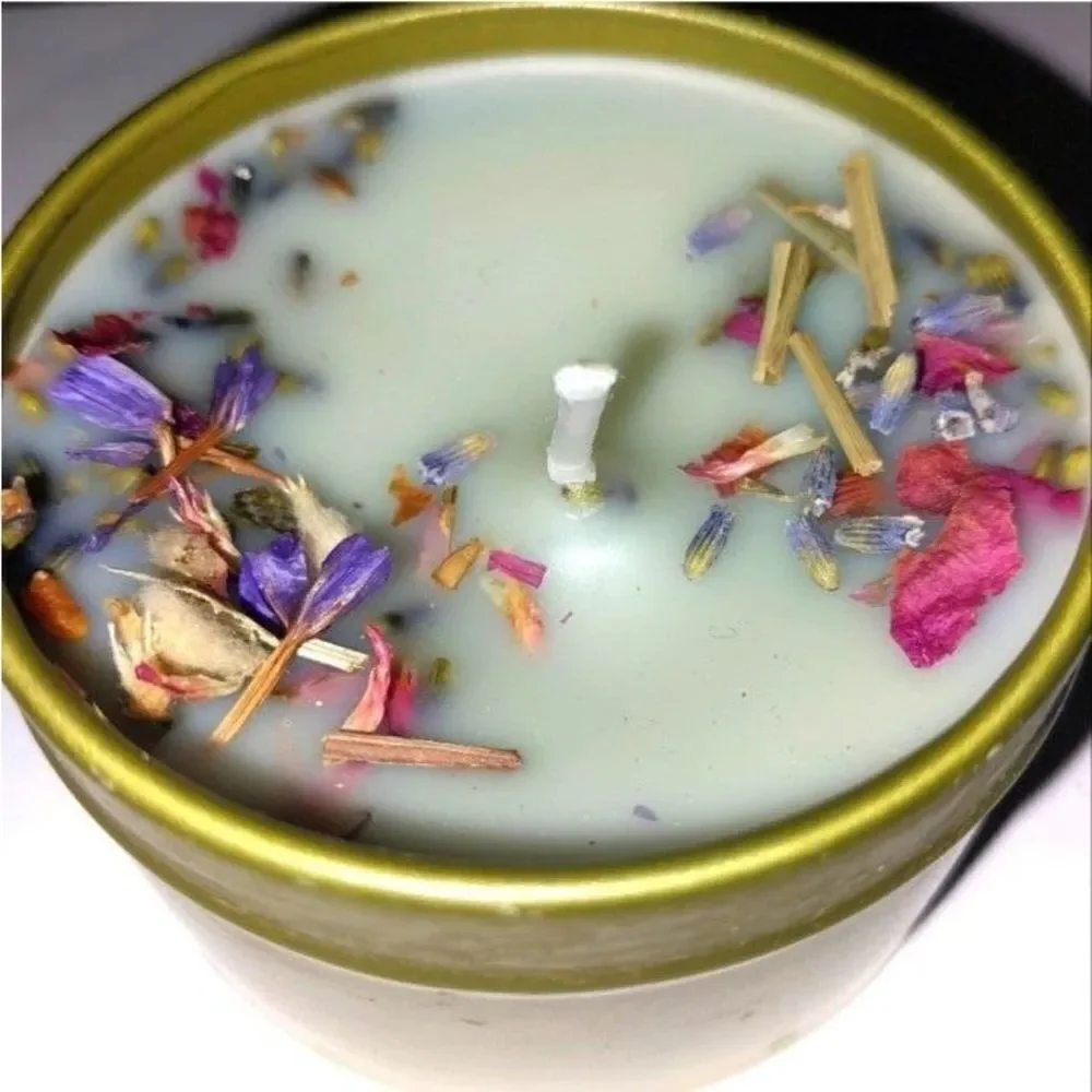 Hand crafted natural Naughty Girl candle